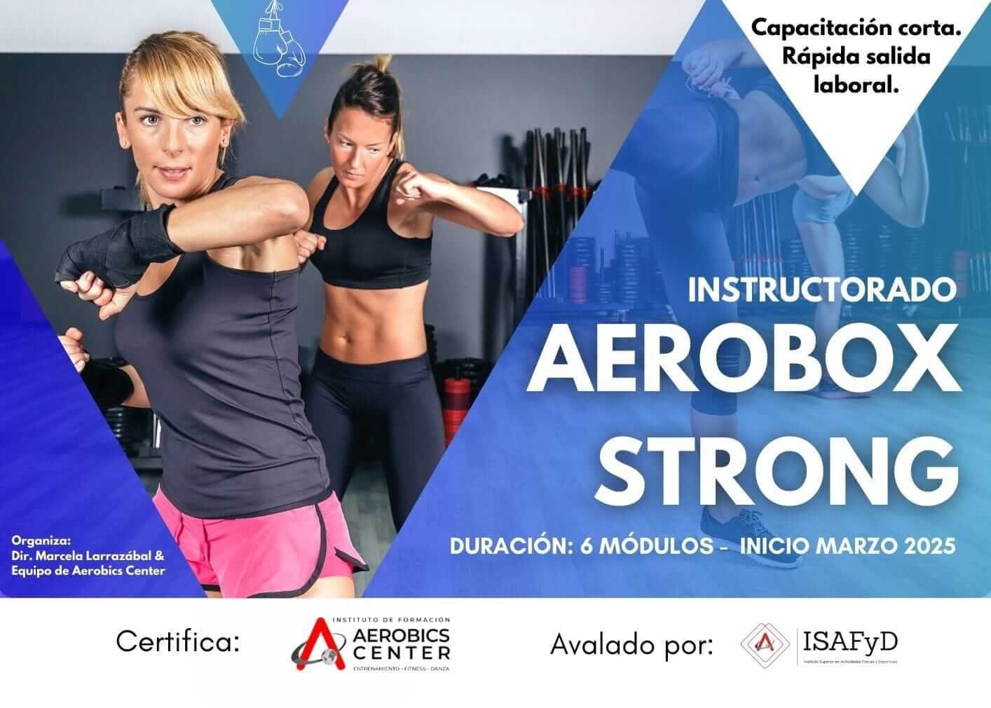 Instructorado en Aerobox Strong