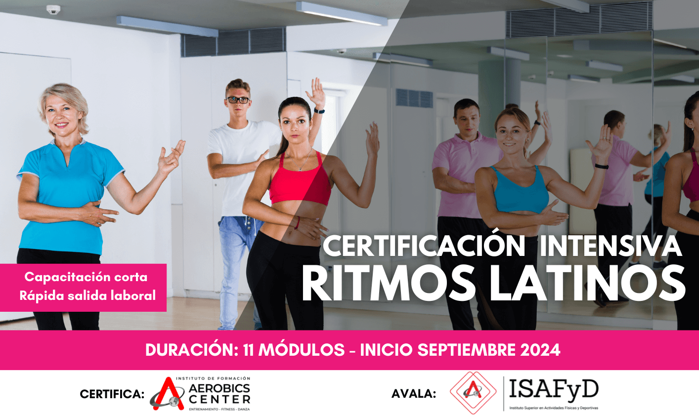 Certificación Intensiva Ritmos Latinos