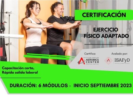 Certificación en Ejercicio Físico Adaptado EXTERIOR