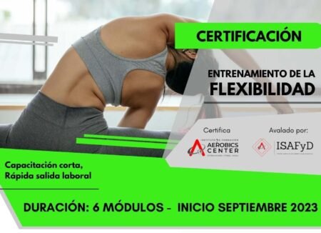 CERTIFICACIÓN en Entrenamiento de la Flexibilidad EXTERIOR