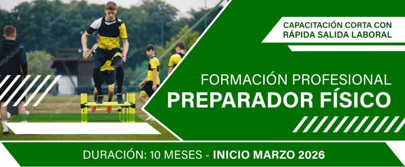 Formación profesional Preparador Físico