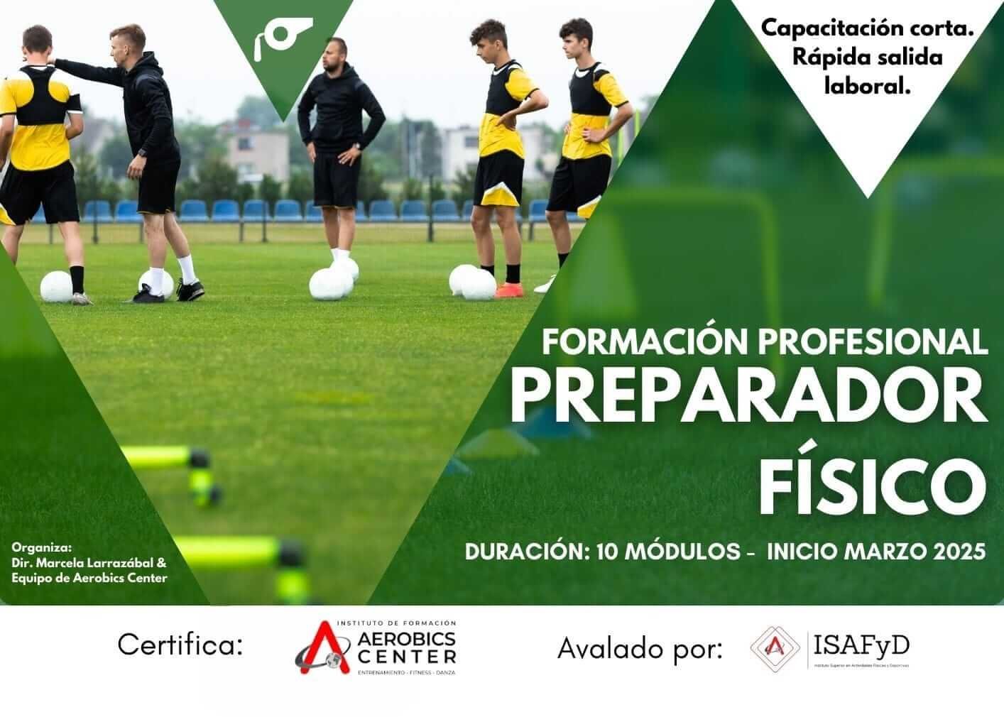 Formación profesional Preparador Físico