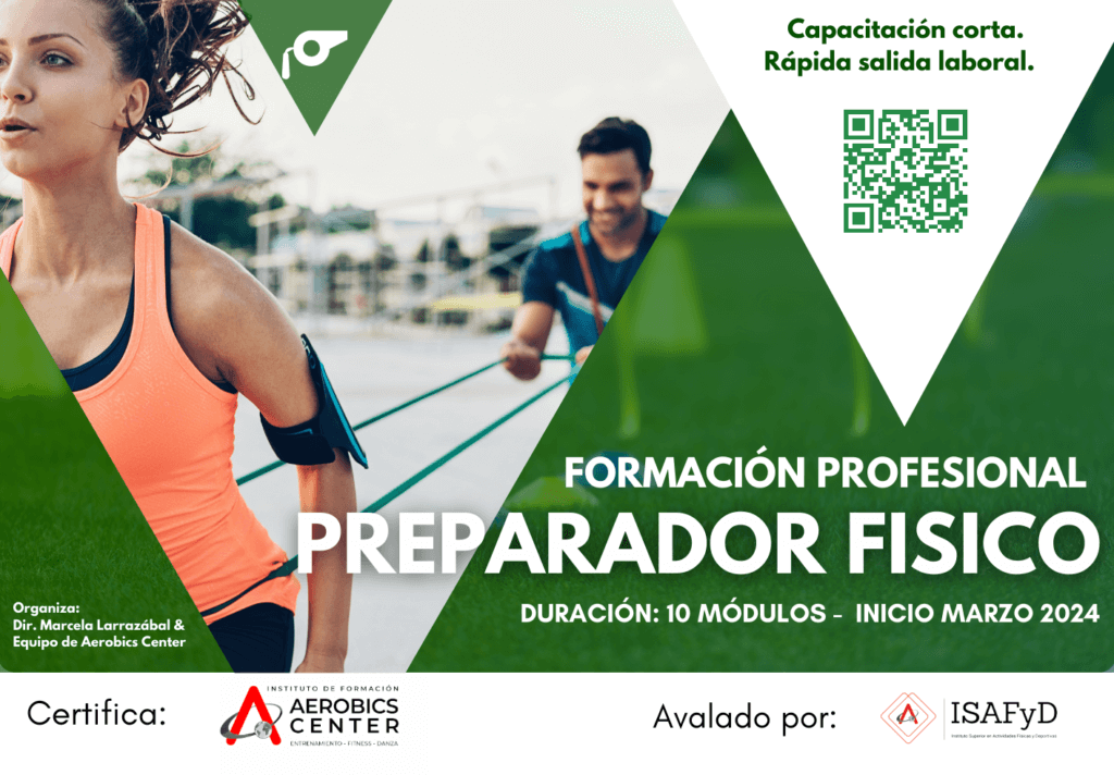 Formaci N Profesional Preparador F Sico Online Aerobics Center