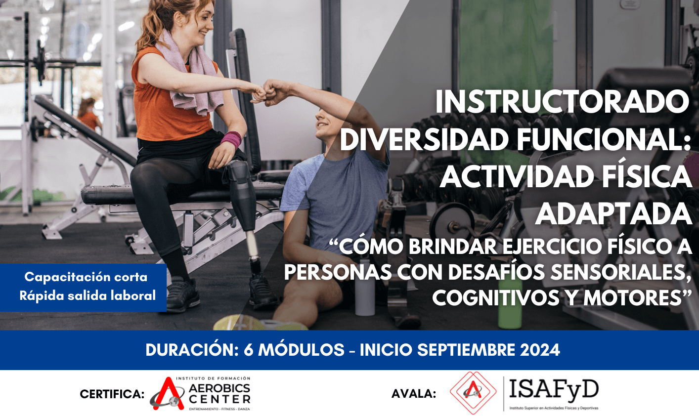 INSTRUCTORADO DIVERSIDAD FUNCIONAL: ACTIVIDAD FÍSICA ADAPTADA.