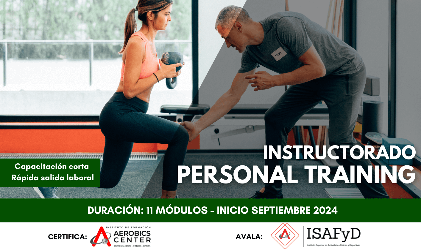 Instructorado en Personal Training