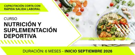 Curso nutrición y suplementación deportiva