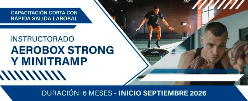 Instructorado en Aerobox Strong y Minitramp