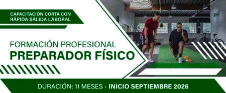 Formación profesional Preparador Físico
