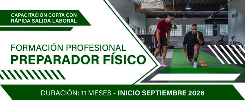 Formación profesional Preparador Físico