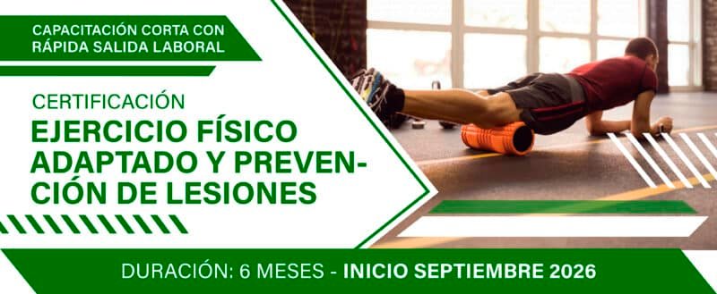 Certificación Ejercicio Físico Adaptado y Prevención de Lesiones