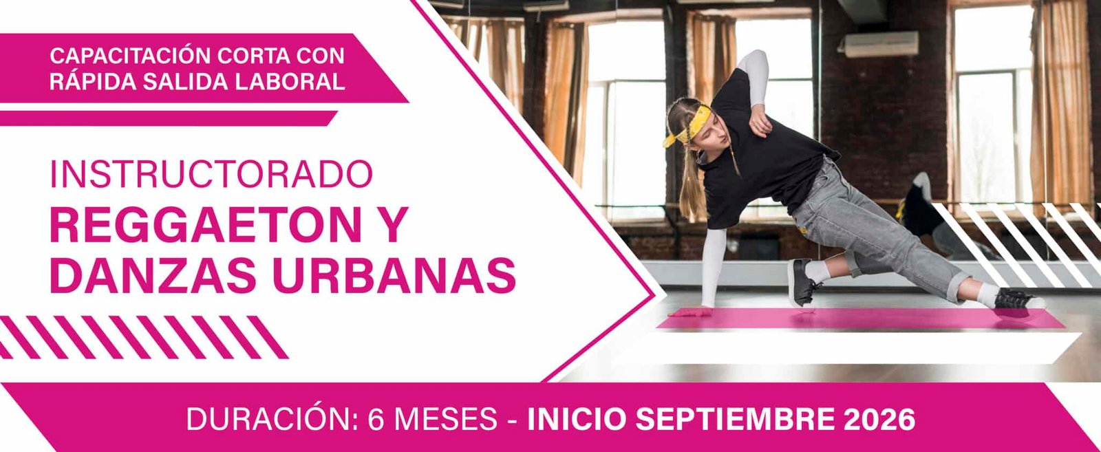Instructorado en Reggaeton y Danzas Urbanas