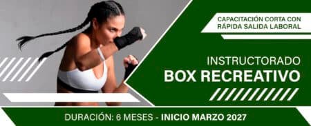 Instructorado En Boxeo Recreativo – inicio marzo 2027