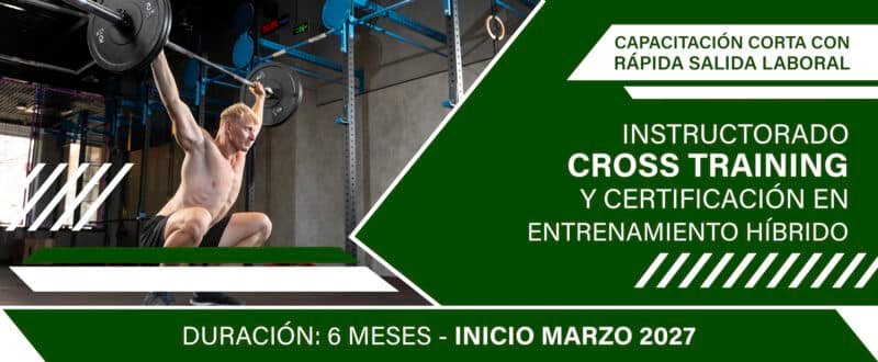 Instructorado en Coach en Cross Training y Entrenamiento Híbrido – inicio marzo 2027