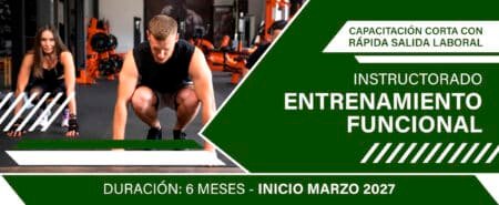 Instructorado en Entrenamiento Funcional – inicio marzo 2027