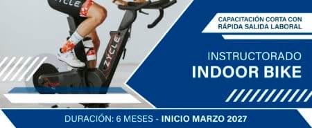 Instructorado en indoor cycling – inicio marzo 2027