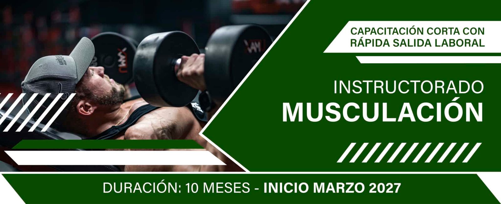 Instructorado en Musculación – inicio marzo 2027