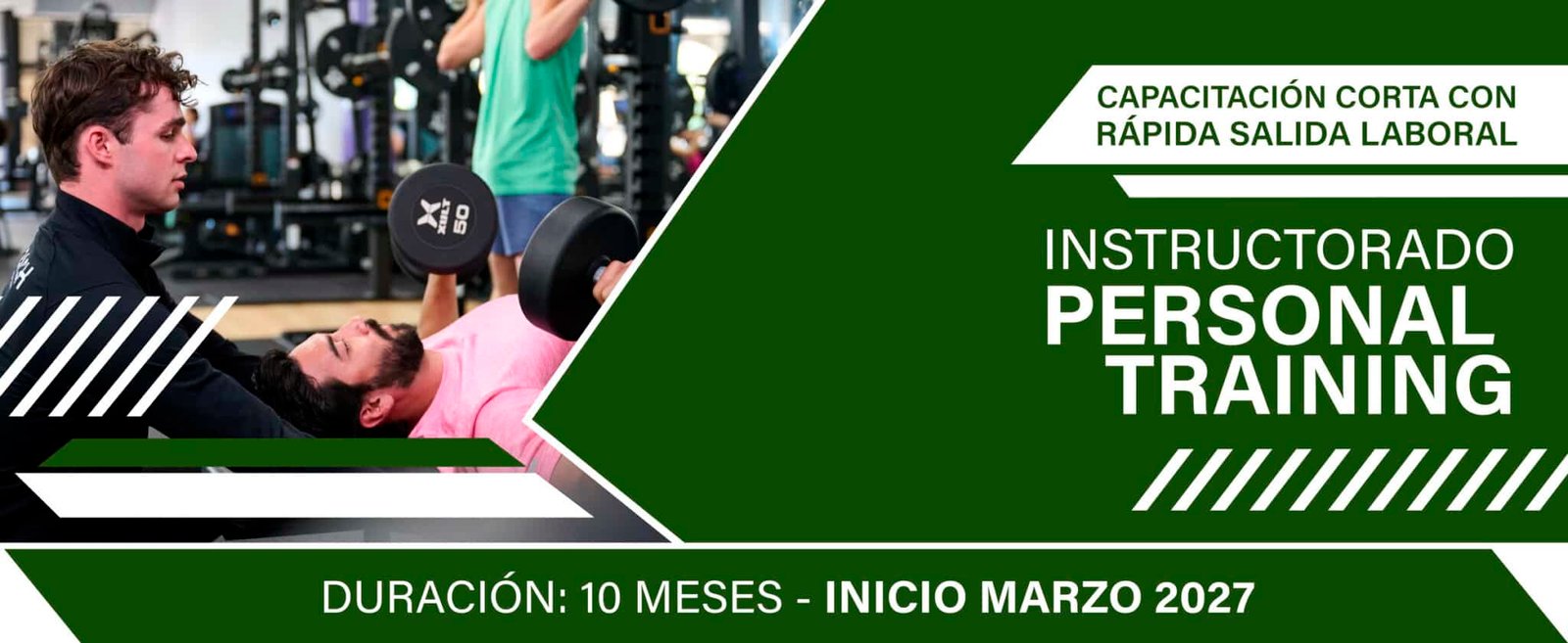 Instructorado en Personal Training – inicio marzo 2027