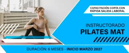 Instructorado en Pilates Mat – inicio marzo 2027