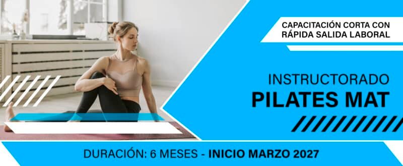 Instructorado en Pilates Mat – inicio marzo 2027