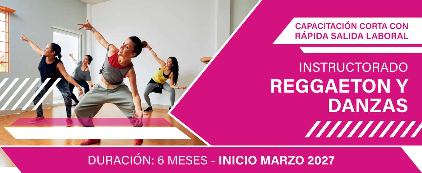 Instructorado en Reggaeton y Danzas Urbanas – inicio marzo 2027