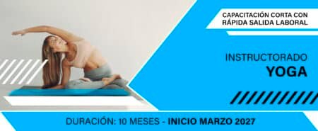 Instructorado en Yoga – inicio marzo 2027